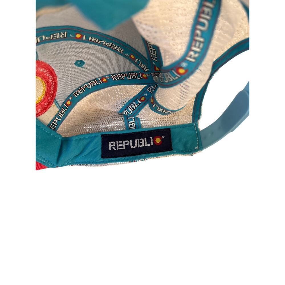 Republic Colorado Flag Trucker Hat Snapback - No Size - Picture 3 of 3